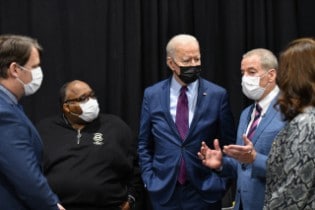 President Biden Visits Rouge Electric Vehicle Center